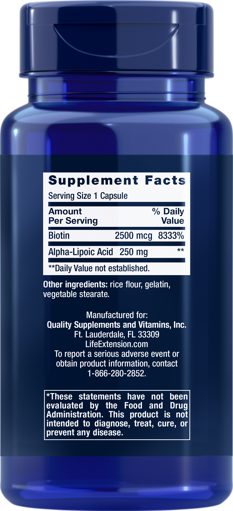 Alpha-Lipoic Acid with Biotin - Amino Acid Nutritional Supplements - YOUUTEKK - YOUUTEKK