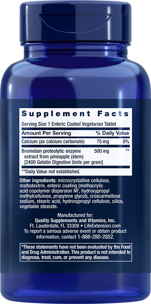 Specially-Coated Bromelain - Nutritional Supplements > Bromelain Nutritional Supplements - Life Extension - YOUUTEKK