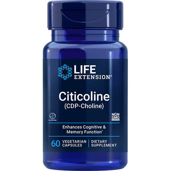 Citicoline (CDP-Choline) - Vitamins & Dietary Supplements > Vitamin Supplements - Life Extension - YOUUTEKK