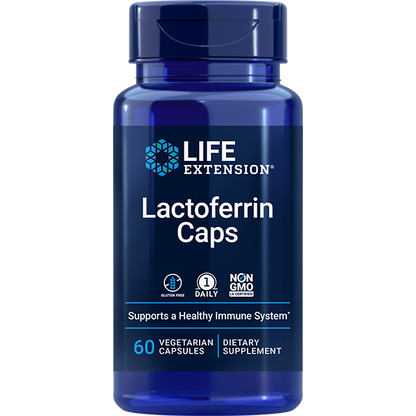 Lactoferrin Caps - Blended Vitamin & Mineral Supplements - Life Extension - YOUUTEKK