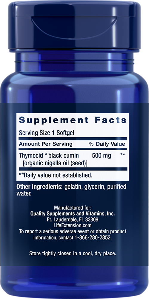 Black Cumin Seed Oil - Supplements > Black Seed Oil Nutritional Supplements - Life Extension - YOUUTEKK