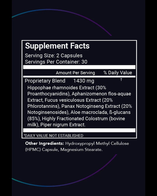 Stemregen Release Supplement facts Youutekk