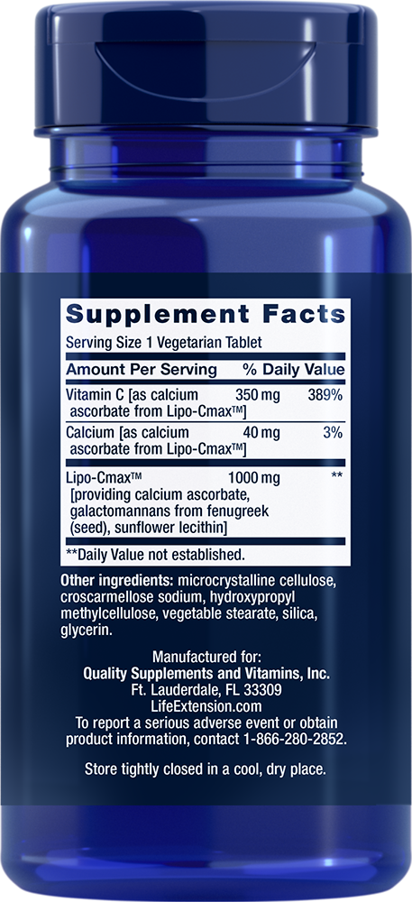 Vitamin C 24-Hour Liposomal Hydrogel™ Formula, 60 vegetarian tablets youutekk