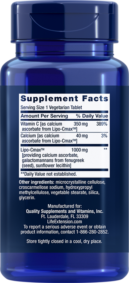 Vitamin C 24-Hour Liposomal Hydrogel™ Formula, 60 vegetarian tablets youutekk