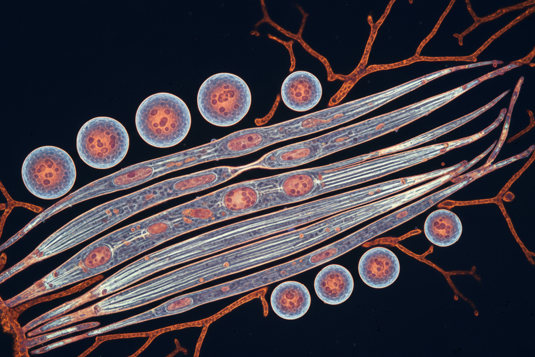 stem cells being differenciated