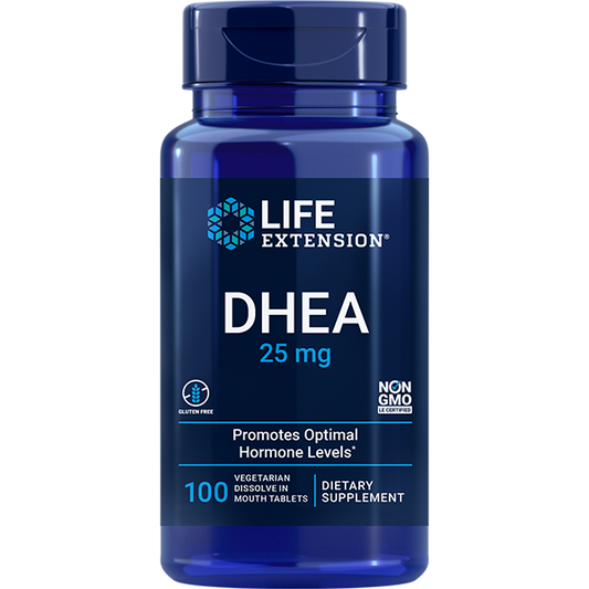 DHEA 25 mg - Supplement - Life Extension - YOUUTEKK