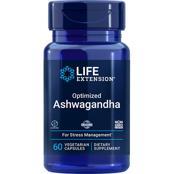 Optimized Ashwagandha - Vitamins & Dietary Supplements > Blended Vitamin & Mineral Supplements - Life Extension - YOUUTEKK