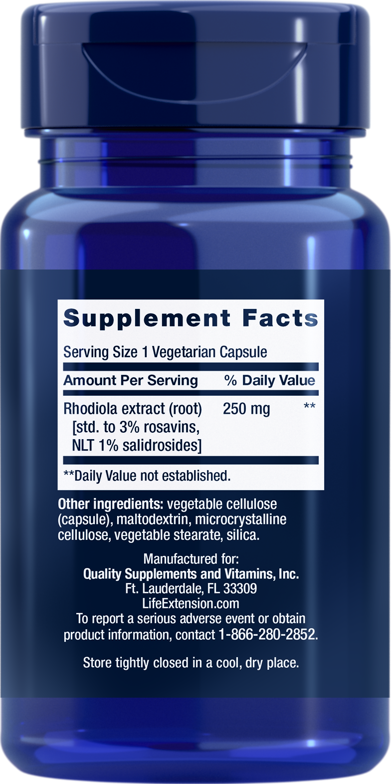 Rhodiola Extract - Health & Household > Blended Vitamin & Mineral Supplements - Life Extension - YOUUTEKK