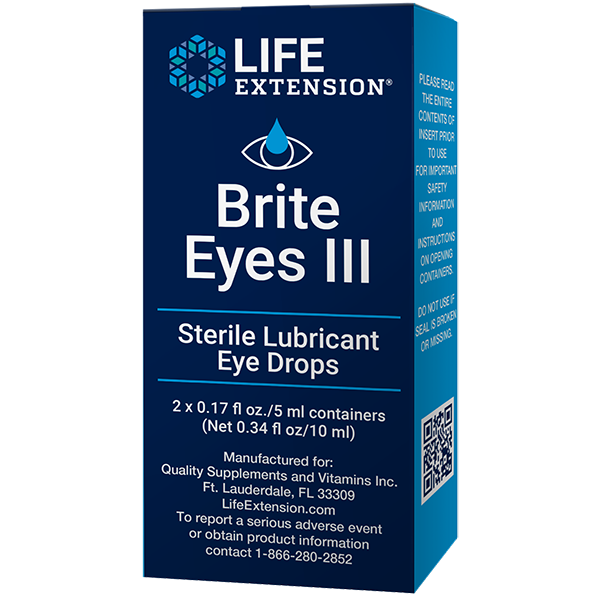 Brite Eyes III - Eye Drops & Lubricants - Life Extension - YOUUTEKK