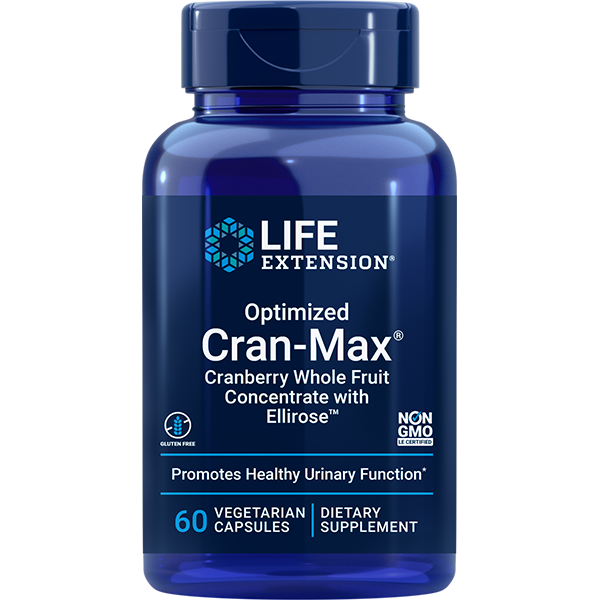 Optimized Cran-Max® - Vitamins & Dietary Supplements > Blended Vitamin & Mineral Supplements - Life Extension - YOUUTEKK