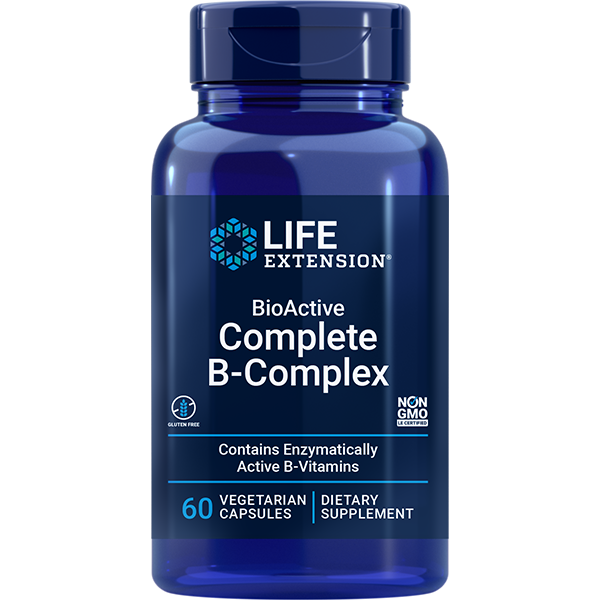 BioActive Complete B-Complex - Vitamin B Supplements > Vitamin B-Complex Supplements - Life Extension - YOUUTEKK