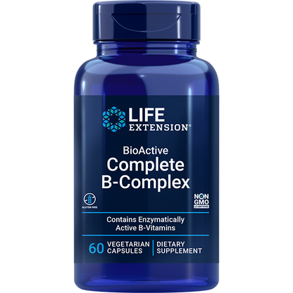 BioActive Complete B-Complex - Vitamin B Supplements > Vitamin B-Complex Supplements - Life Extension - YOUUTEKK