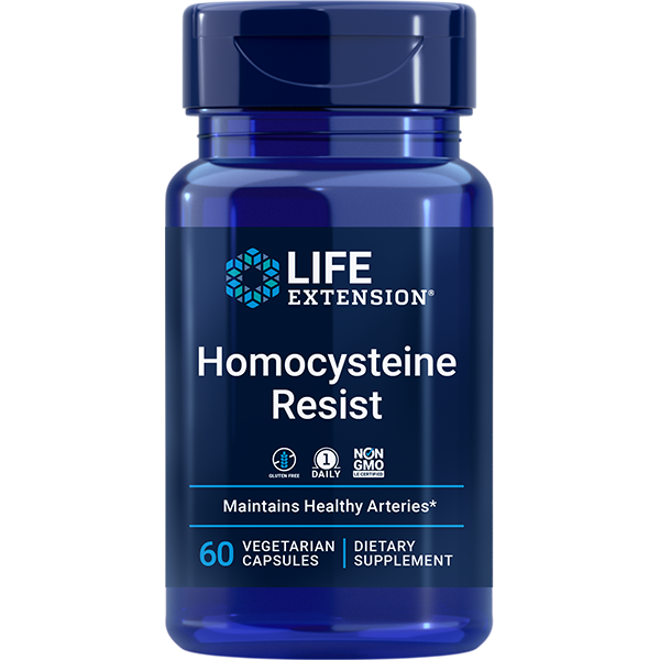 Homocysteine Resist - Vitamins & Dietary Supplements > Blended Folate & B Vitamin Supplements - Life Extension - YOUUTEKK