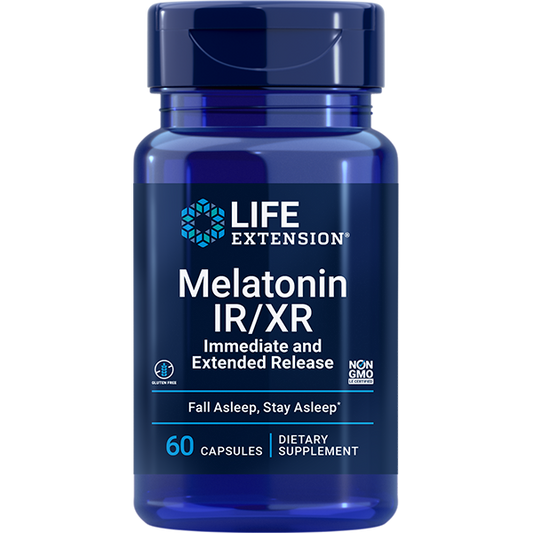 Melatonin IR/XR - Health Care Products > Medicinal Sleep Aids - Life Extension - YOUUTEKK