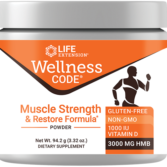 Wellness Code® Muscle Strength & Restore Formula - Health & Household > Vitamins & Dietary Supplements - Life Extension - YOUUTEKK