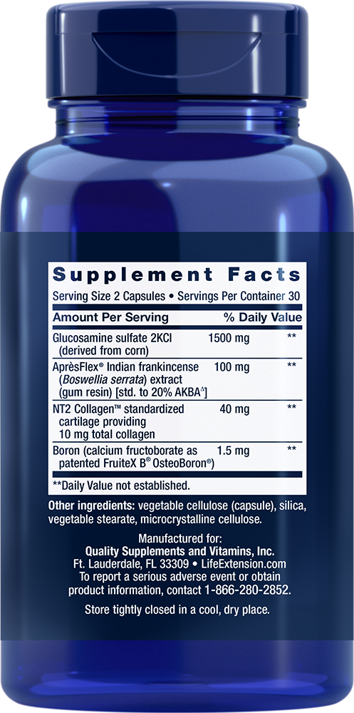 ArthroMax® Advanced with NT2 Collagen™ & AprèsFlex® - Nutritional Supplements > Collagen Supplements - Life Extension - YOUUTEKK