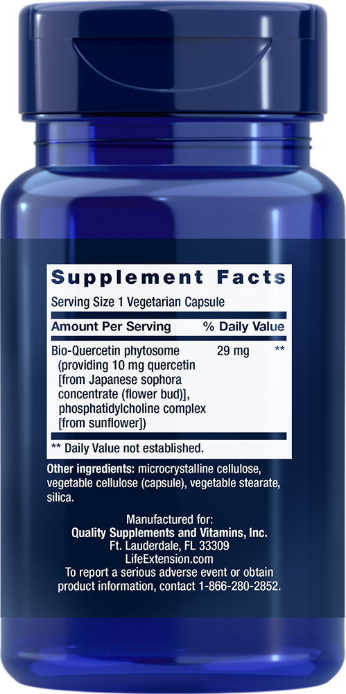 Bio-Quercetin - Vitamin Supplements > Flavonoid Vitamin Supplements - Life Extension - YOUUTEKK