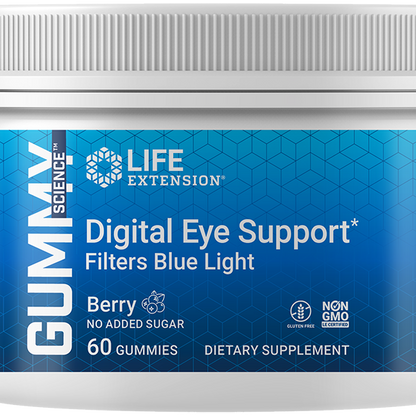 Gummy Science™ Digital Eye Support Berry Gummies - Eye Health Supplements > Blended Plant Extracts > Marigold Extract > Berry Gummies - Life Extension - YOUUTEKK