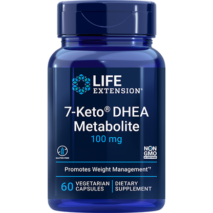 7-Keto® DHEA Metabolite - Sports Nutrition Fat Burners & Thermogenics > 7-Keto Nutritional Supplements - Life Extension - YOUUTEKK