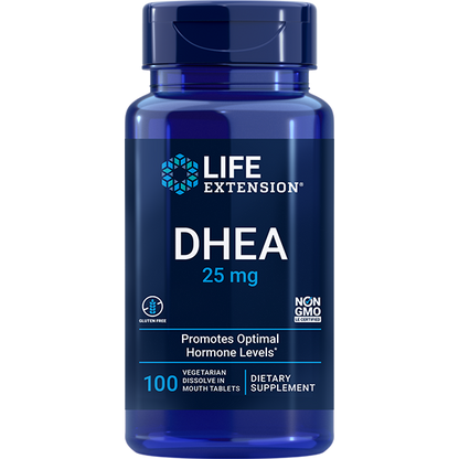 DHEA 25 mg - Supplement - Life Extension - YOUUTEKK
