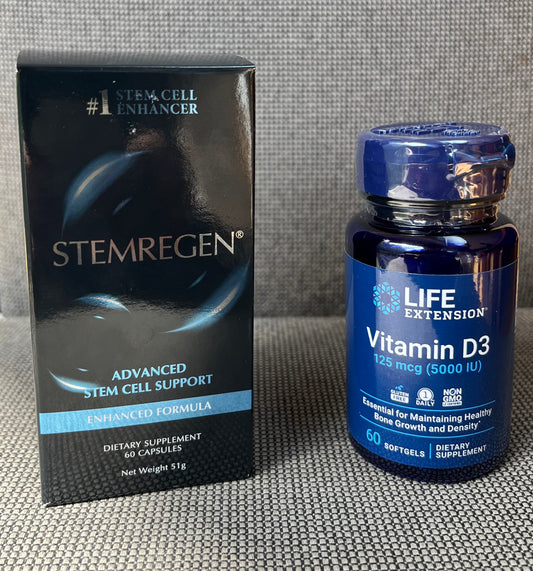 Stemregen & Vitamin D3