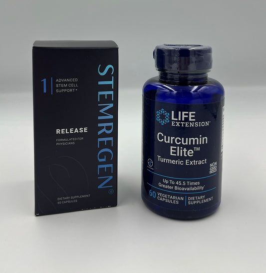 Stemregen® Release & Curcumin Elite™ - Stem Cell Health Bundle - YOUUTEKK - YOUUTEKK