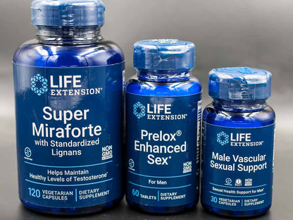 Life Extension Testosterone Support & Enhanced Sex Bundle