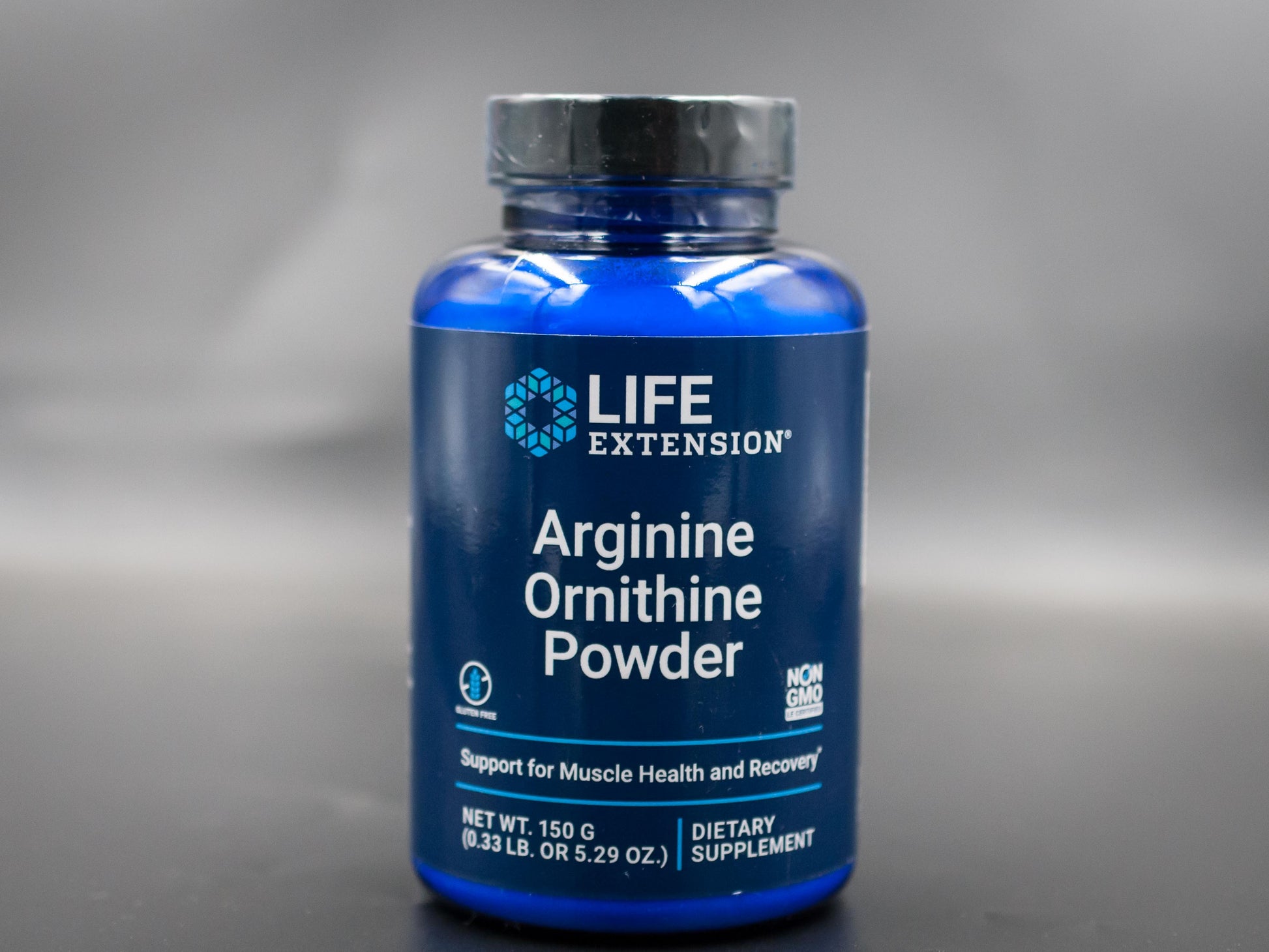 Arginine Ornithine Powder 150g  Life Extension  supplemental facts youutekk